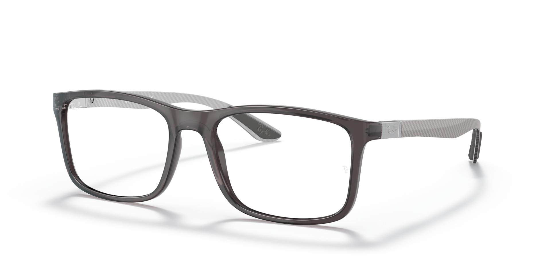 Ray-Ban 0RX8908 Glasses in Silver/Gunmetal/Grey | Target Optical