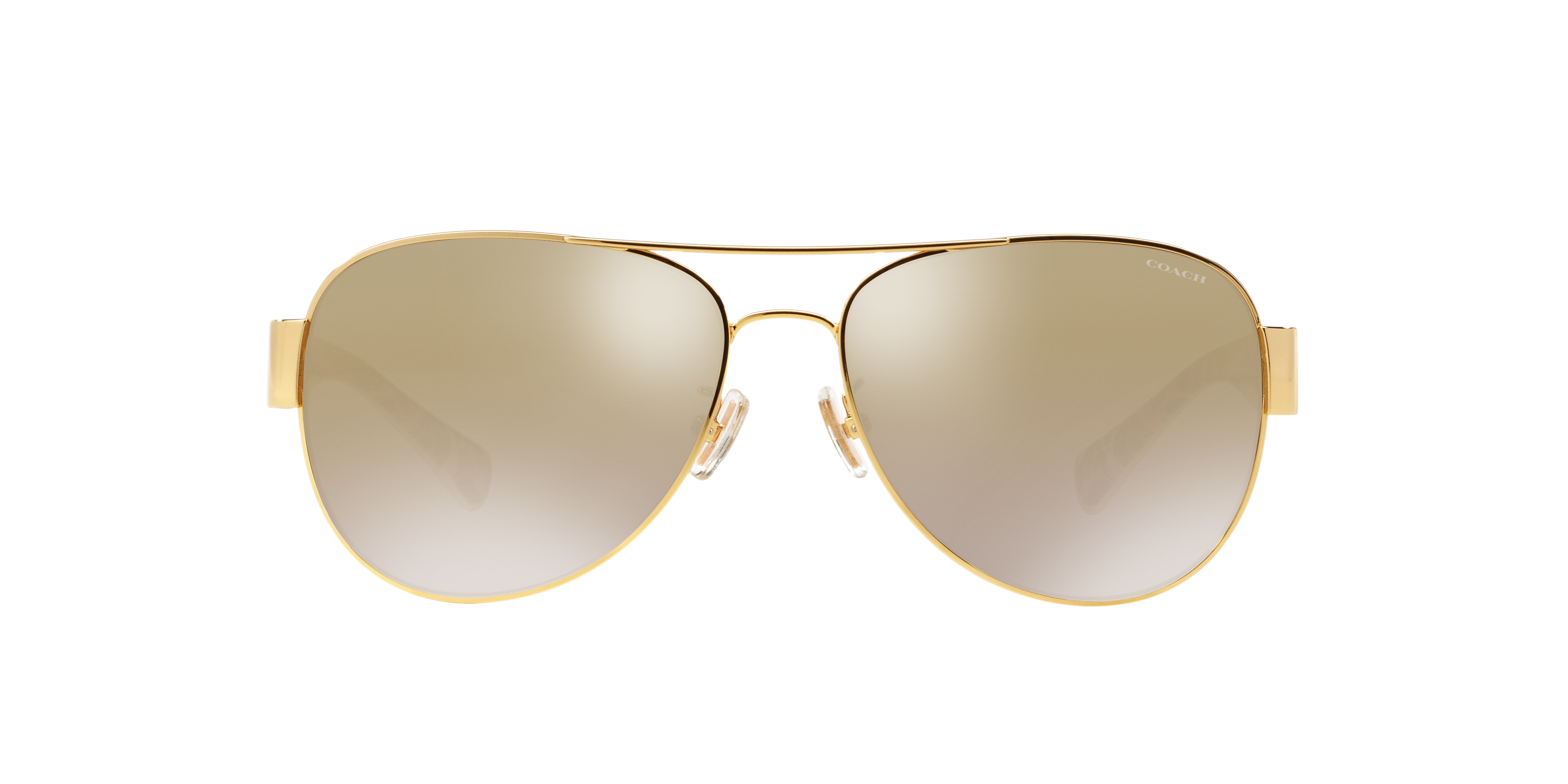Coach 0HC7059 Sunglasses in Gold | Target Optical
