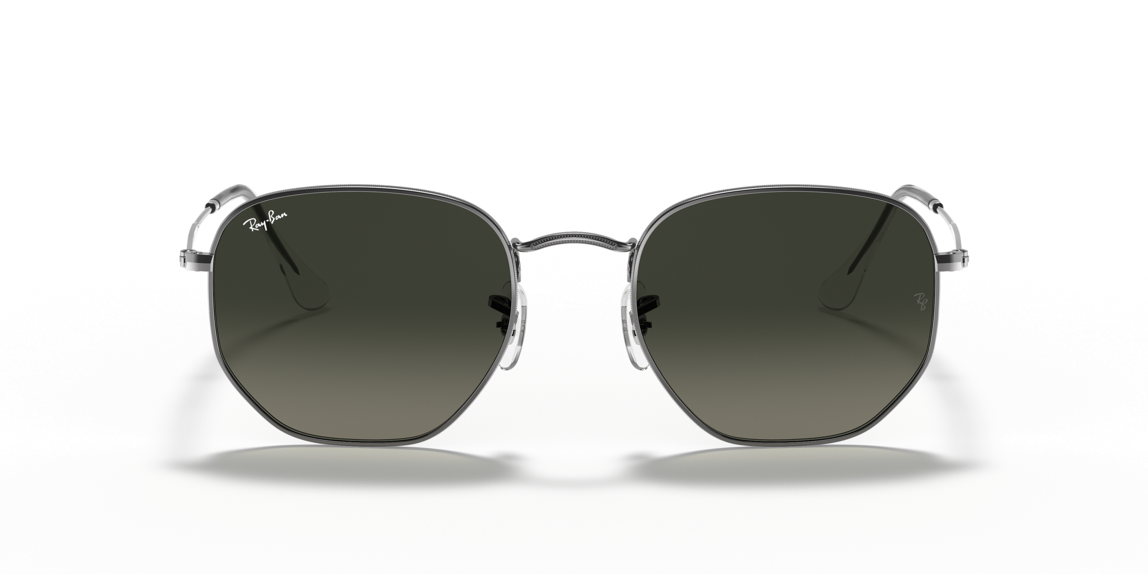 Ray-Ban 0RB3548N Sunglasses in Silver/Gunmetal/Grey | Target Optical
