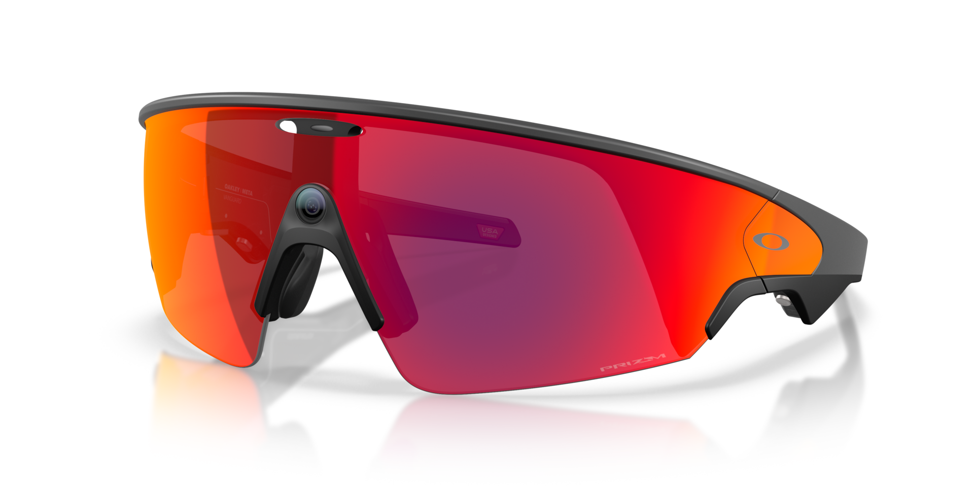 Oakley Oakley Meta Vanguard Glasses in Black | Target Optical