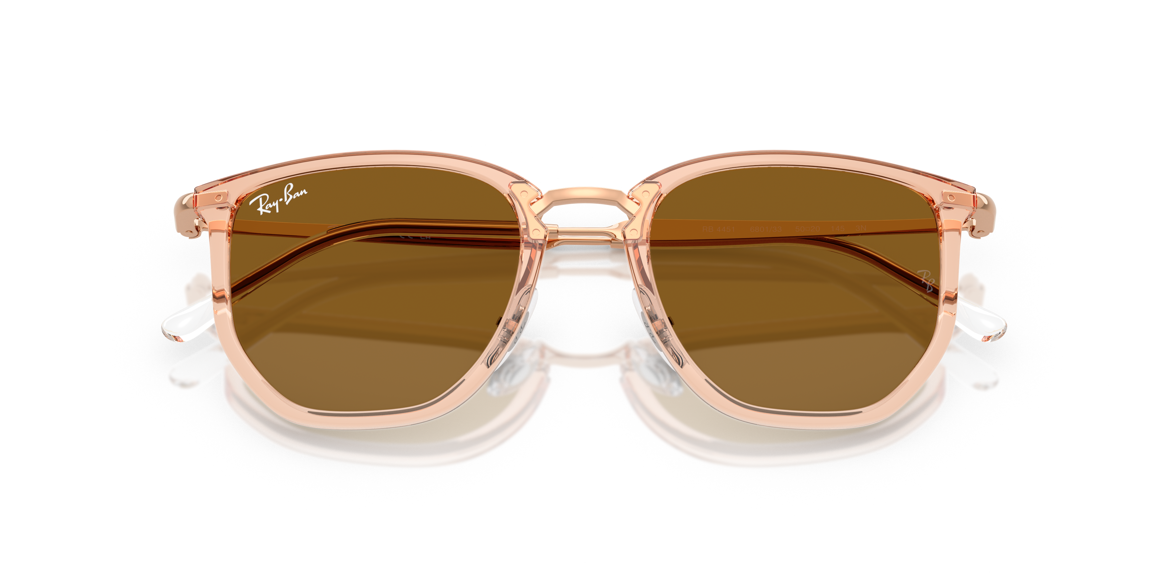 Ray-Ban 0RB4451 Sunglasses in Brown/Tan | Target Optical