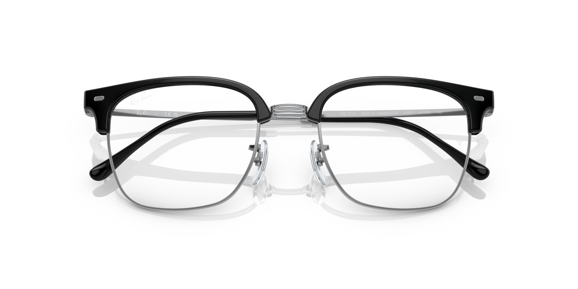 Ray-BanRB5344D 5855 マーブルブラック リーディング+2.0 Ray