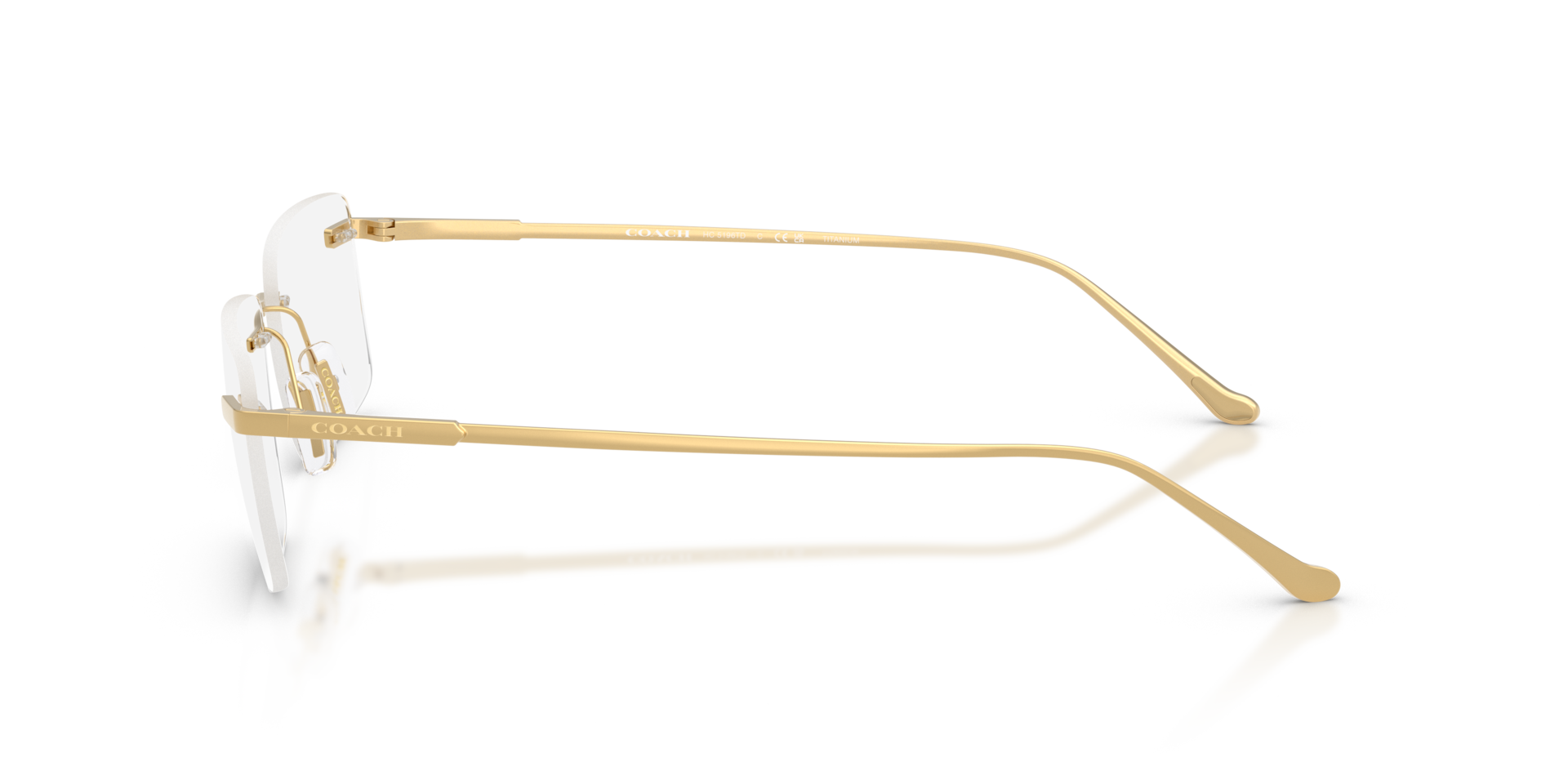 Coach Coach Glasses in Gold | Target Optical display picture 3