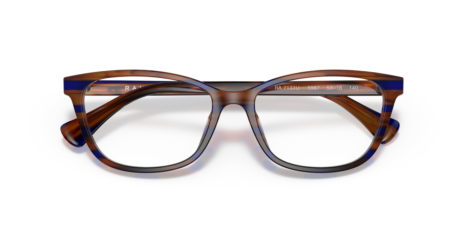 Ralph Lauren Blue and Brown Women\'s Eyeglasses with Case Ralph by Ralph Lauren RA5324U 6059/73 Sunglasses - US main image 4