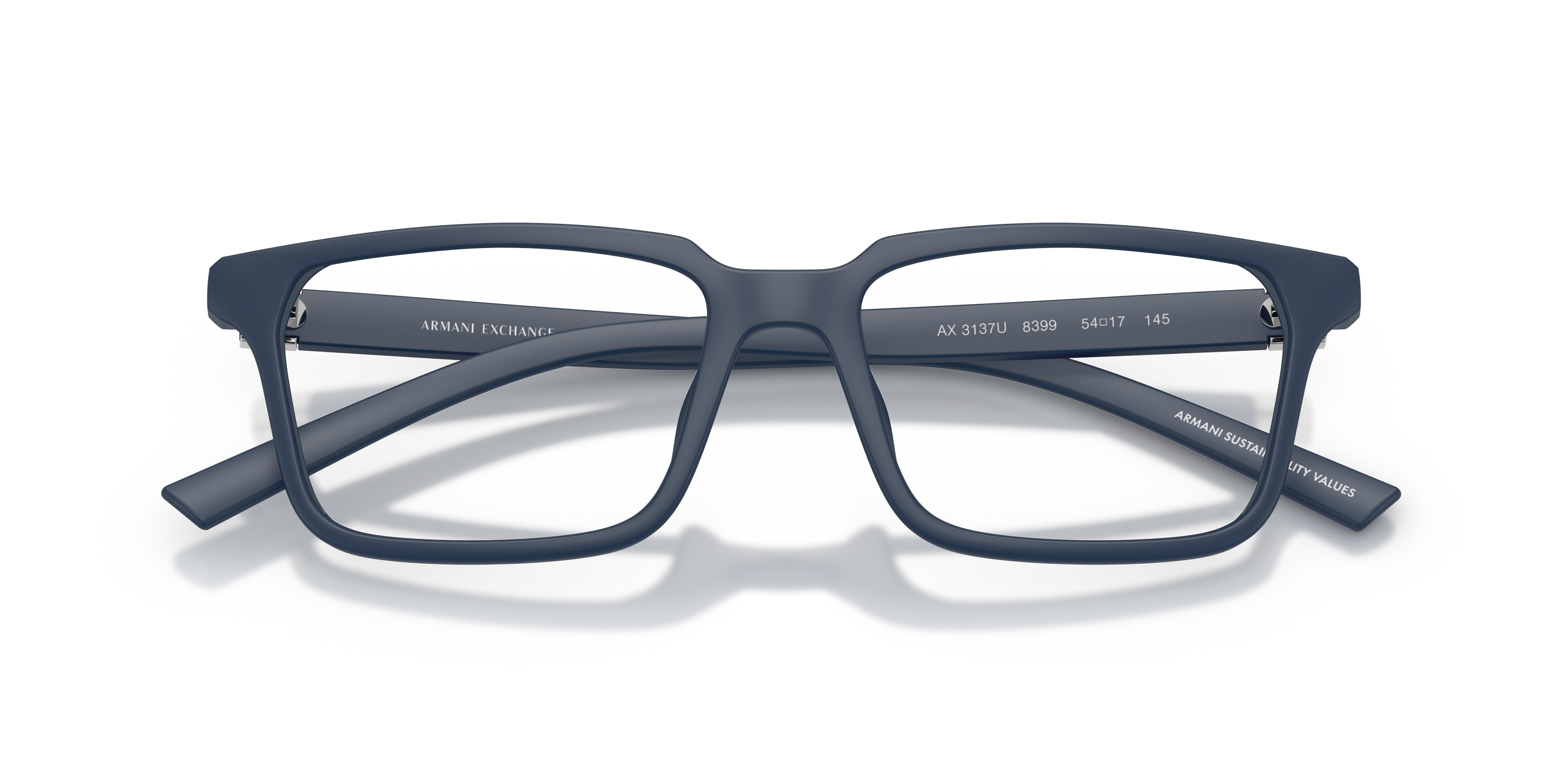 Armani Exchange 0AX3137U Glasses in Blue | Target Optical
