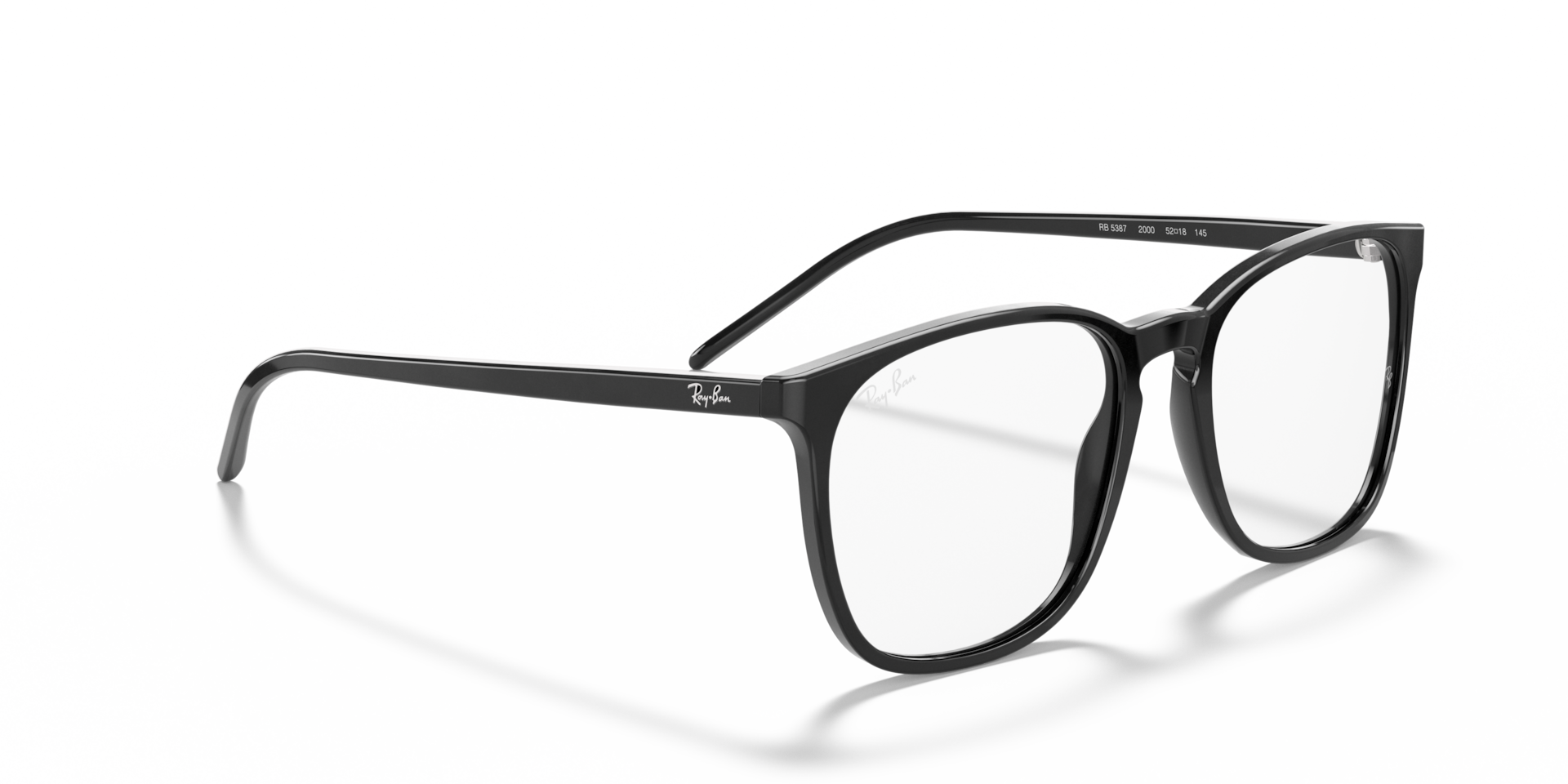 Ray-Ban RB7102D 2000 ブラック レイバン RX7102D-2000-56｜メガネの
