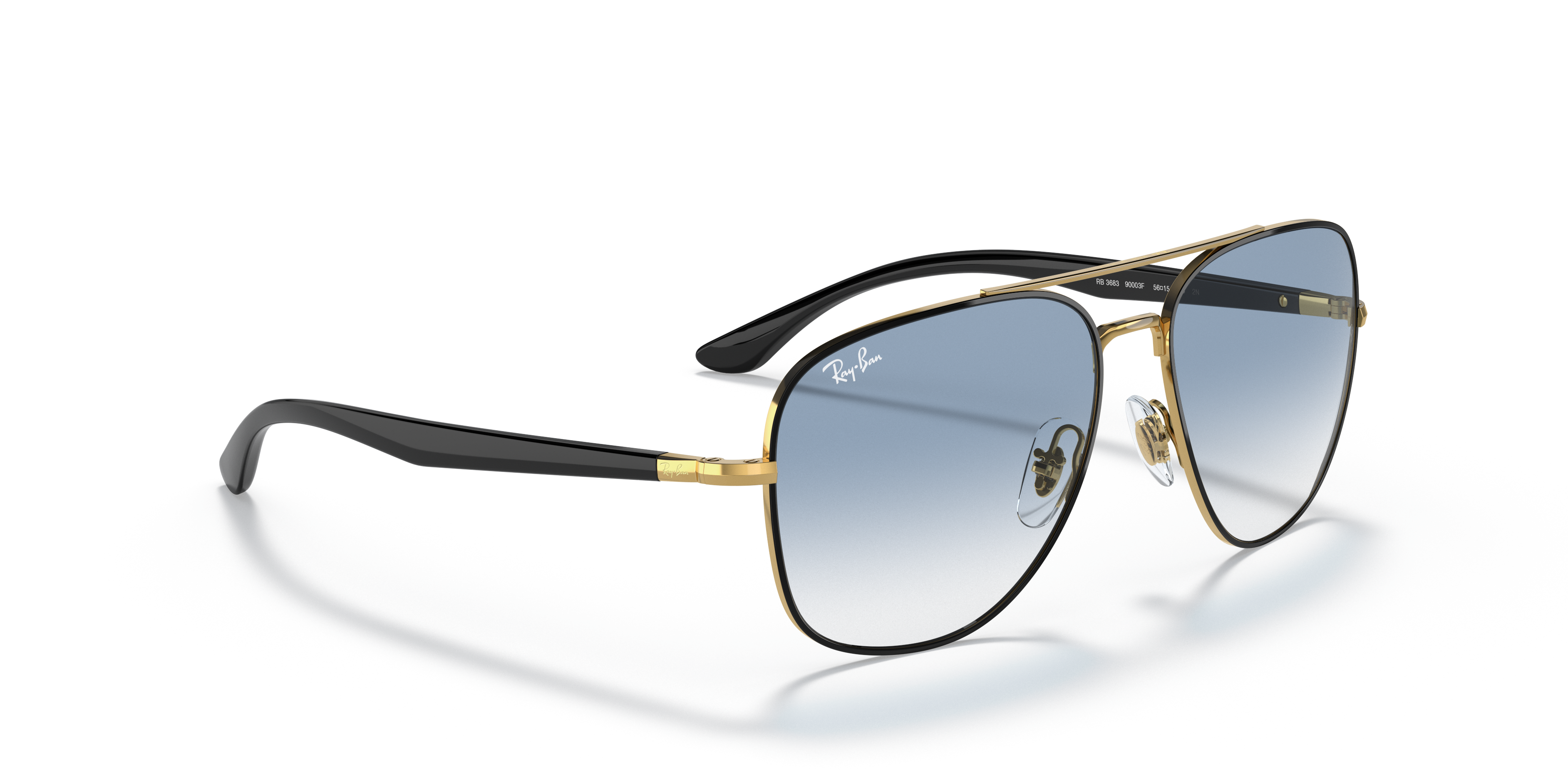 Ray-Ban 0RB3683 Sunglasses in Black | Target Optical
