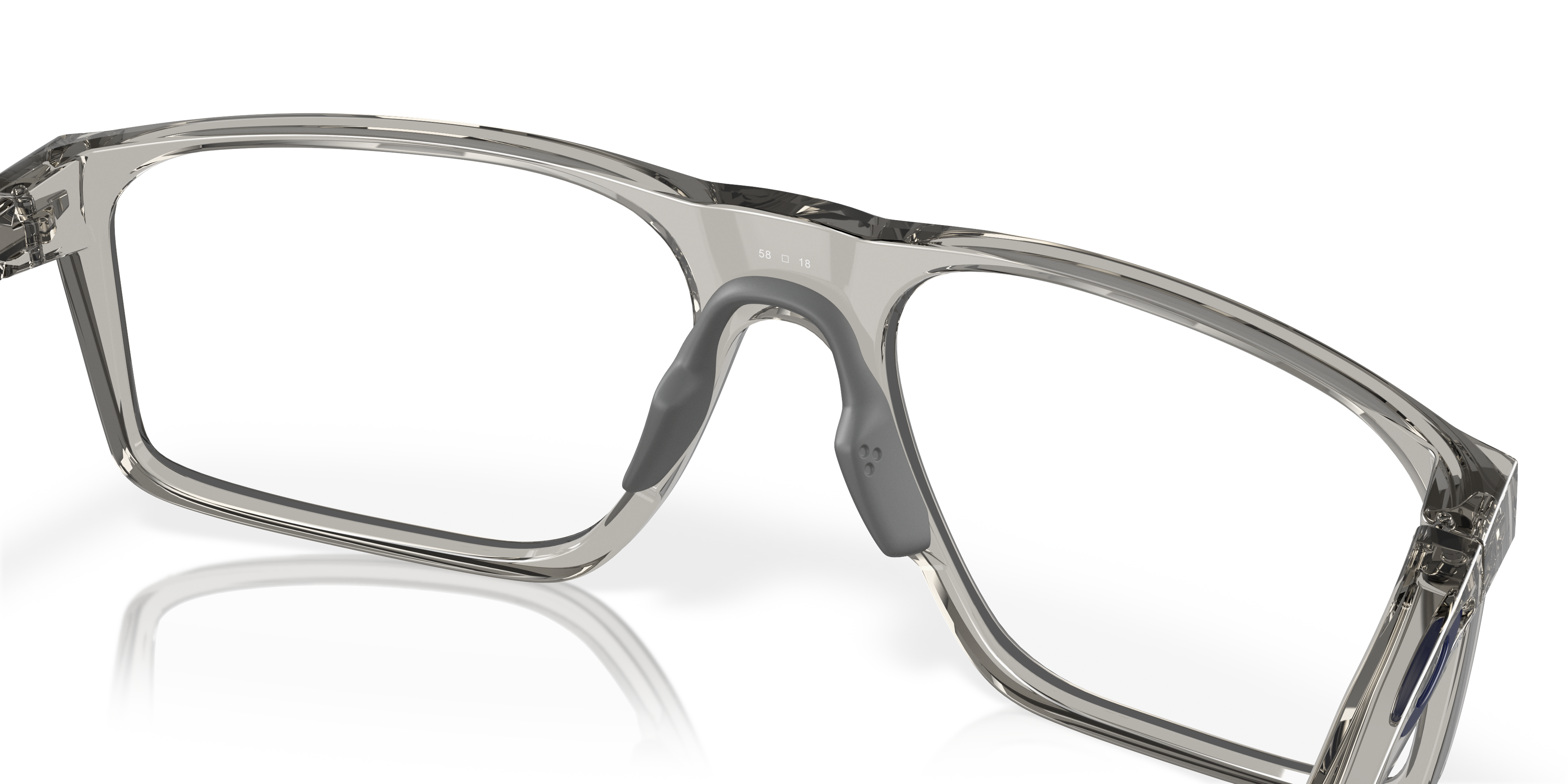 Oakley 0OX8183 Glasses in Silver/Gunmetal/Grey | Target Optical