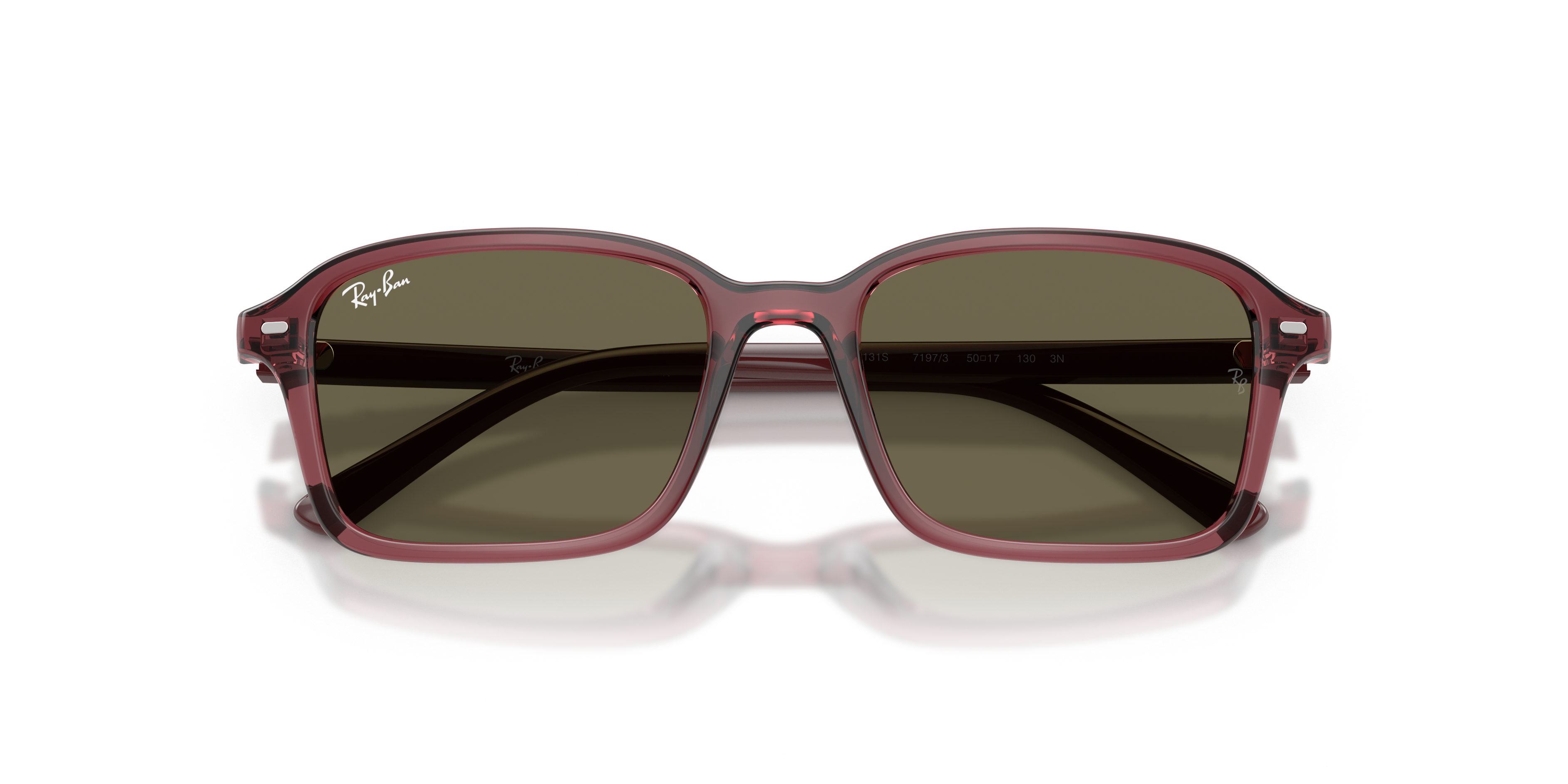 Ray-Ban 0RJ9131S Sunglasses in Red/Burgundy | Target Optical