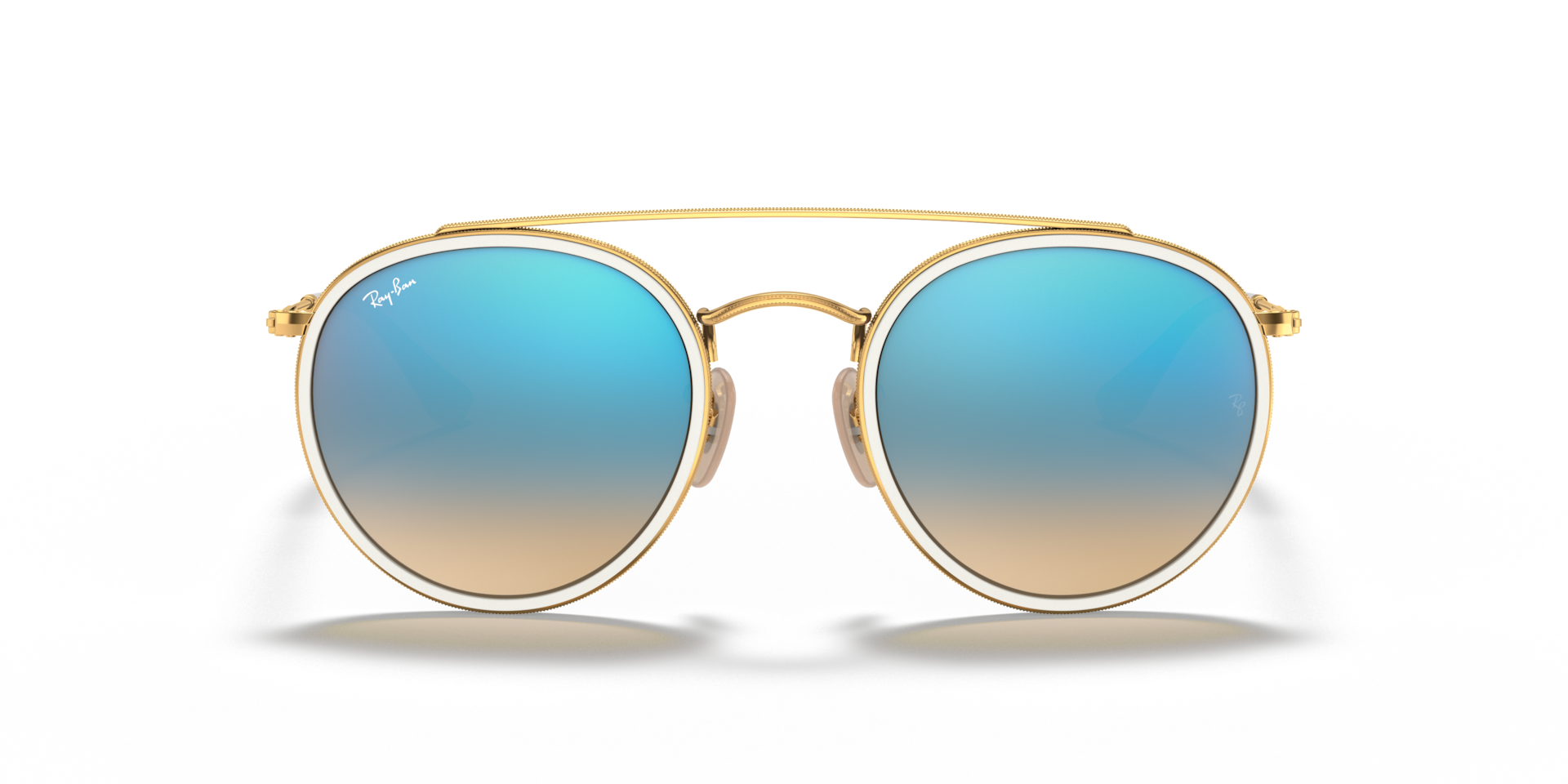 Ray-Ban 0RB3647N Sunglasses in Gold | Target Optical