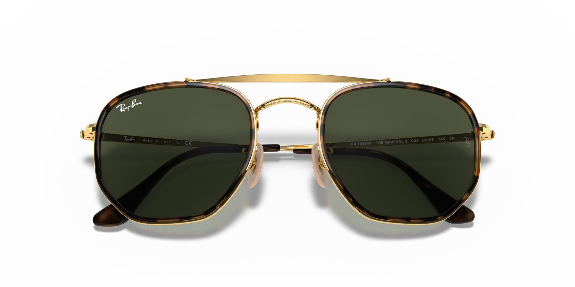 Ray-Ban 0RB3648M Sunglasses in Gold | Target Optical