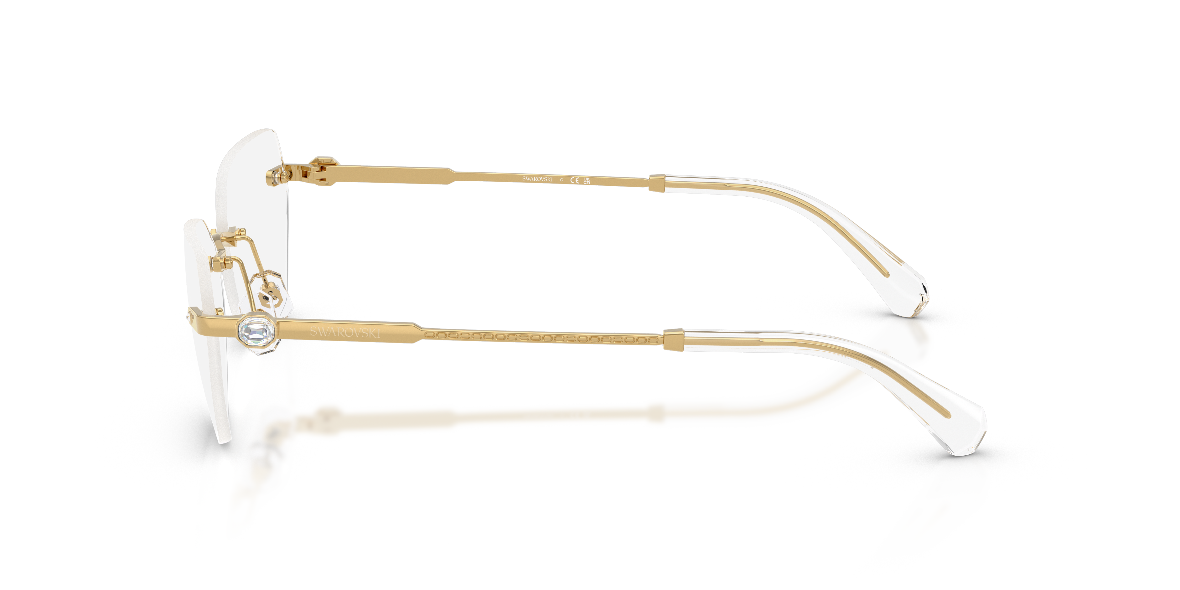 Swarovski Swarovski Glasses in Gold | Target Optical