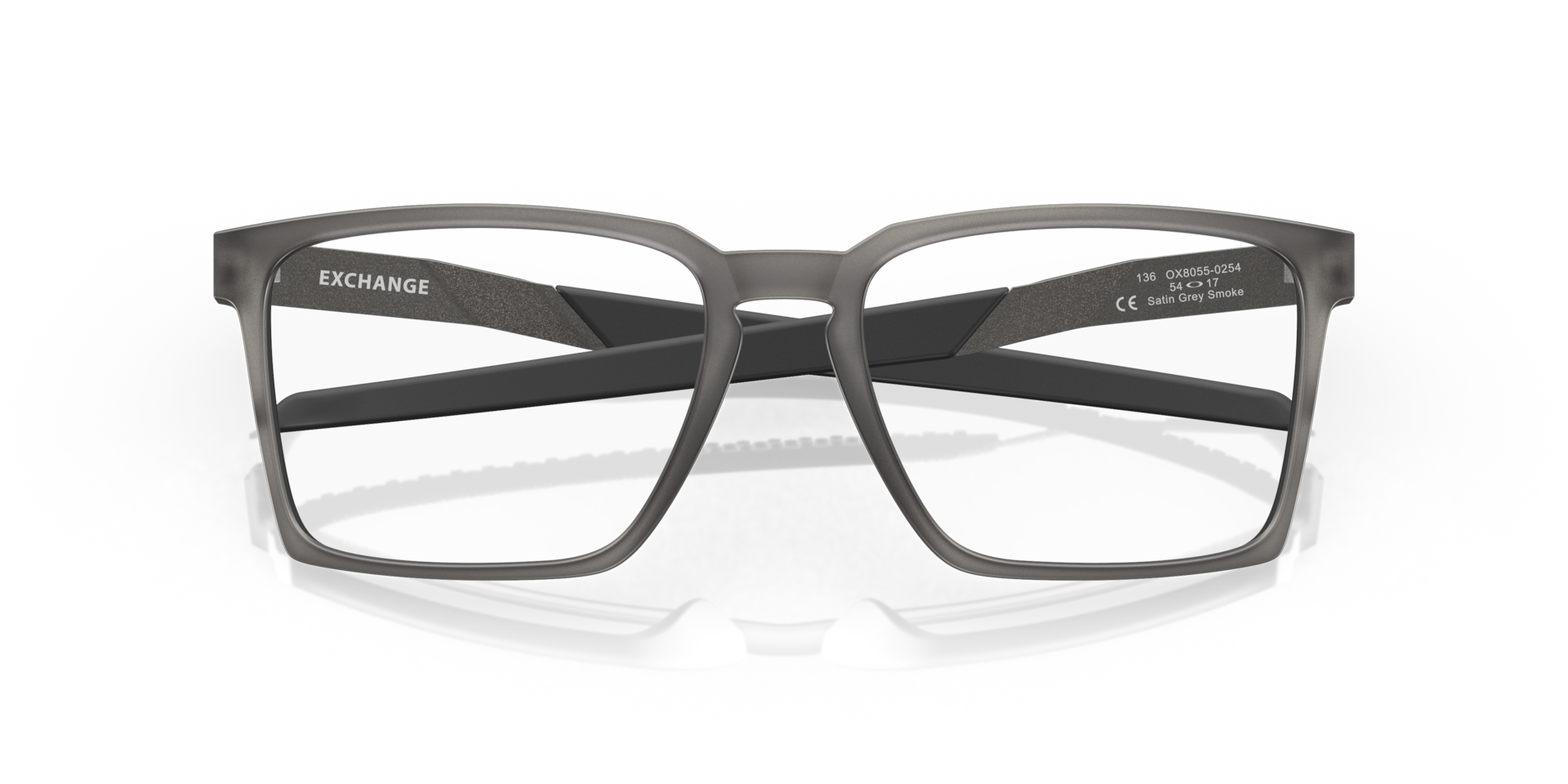 Oakley 0OX8055 Glasses in Silver/Gunmetal/Grey | Target Optical