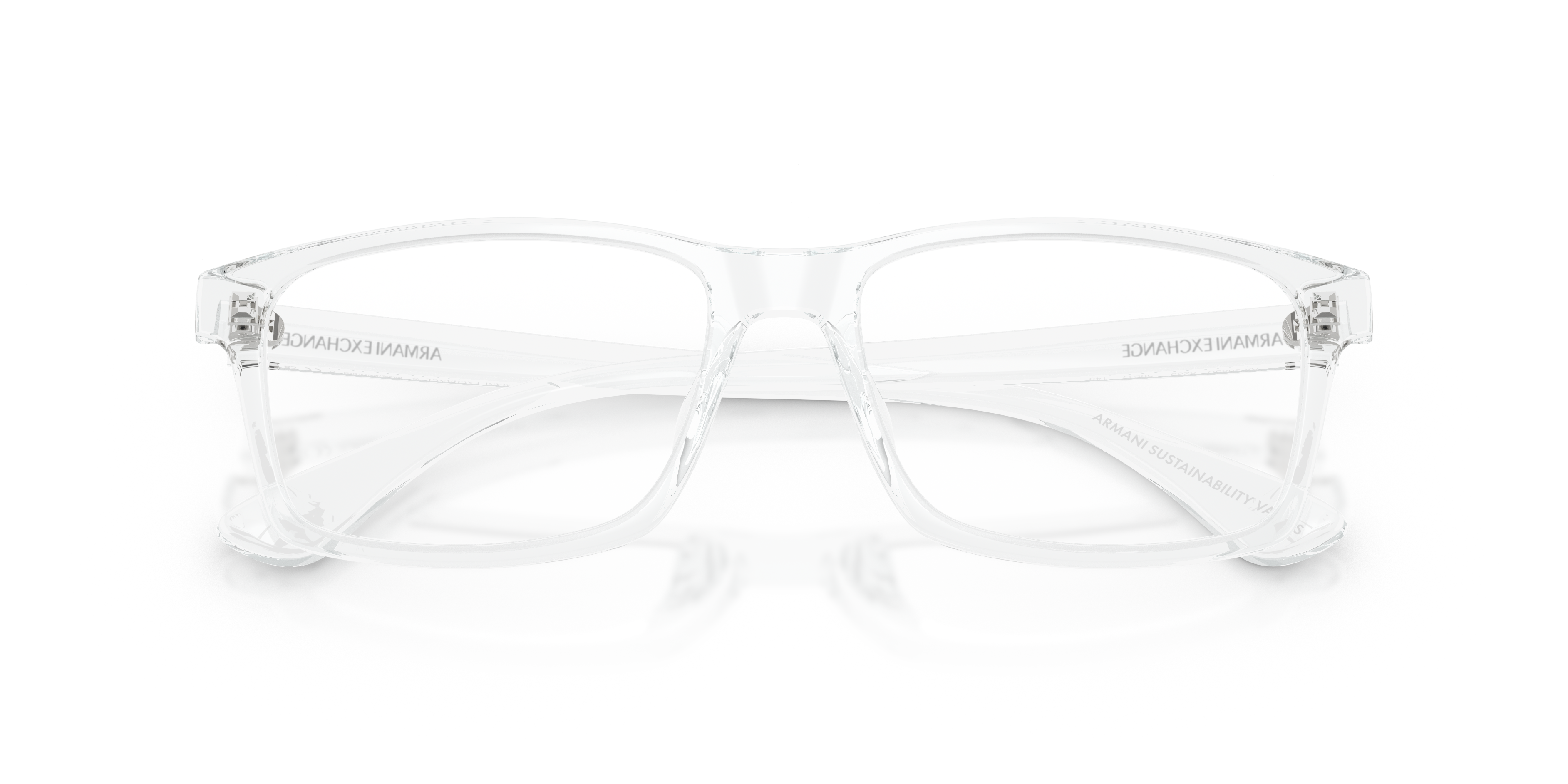 Armani Exchange Armani Exchange Glasses in Clear/White | Target