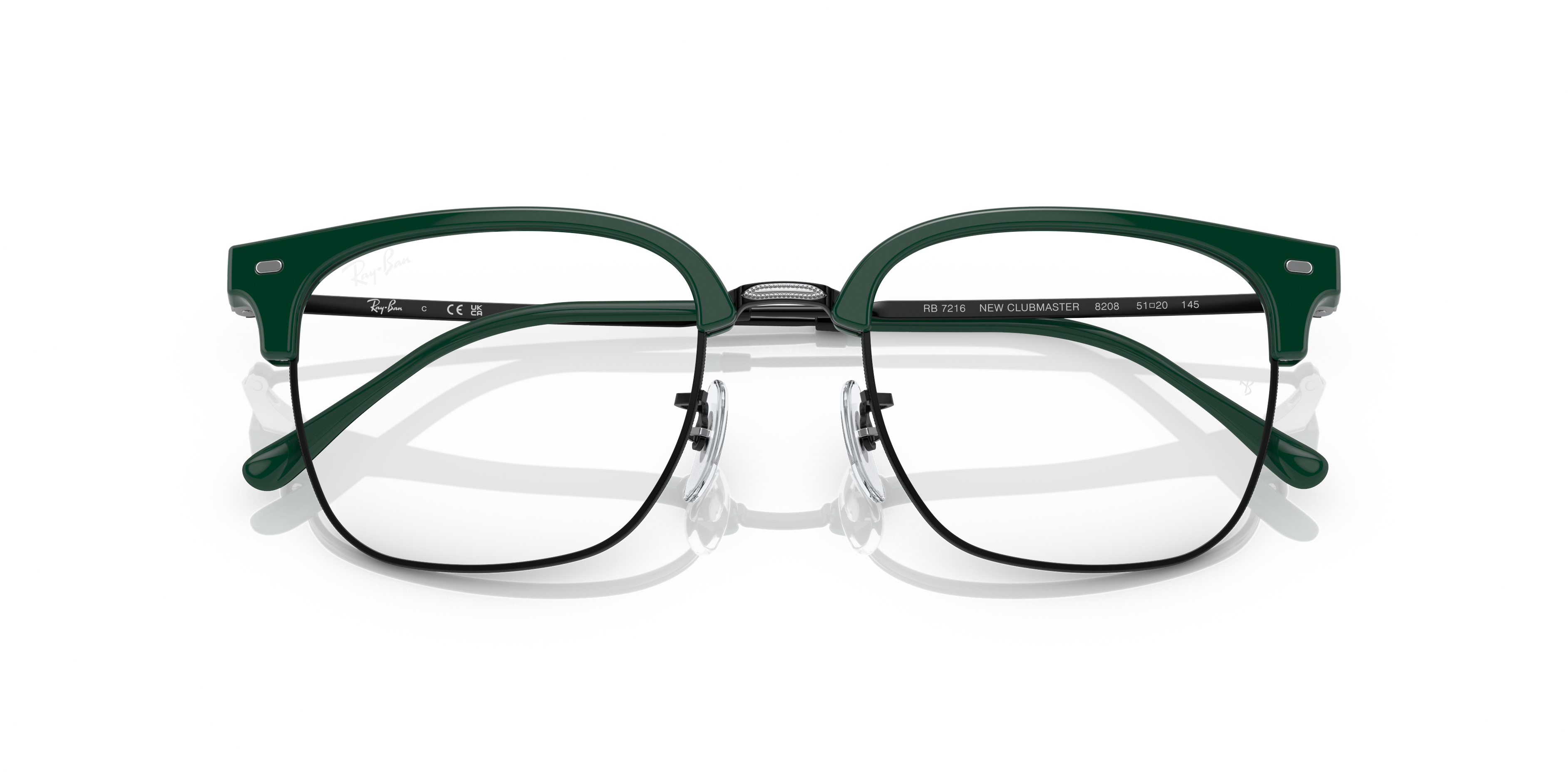 Ray-Ban 0RX7216 Glasses in Green | Target Optical