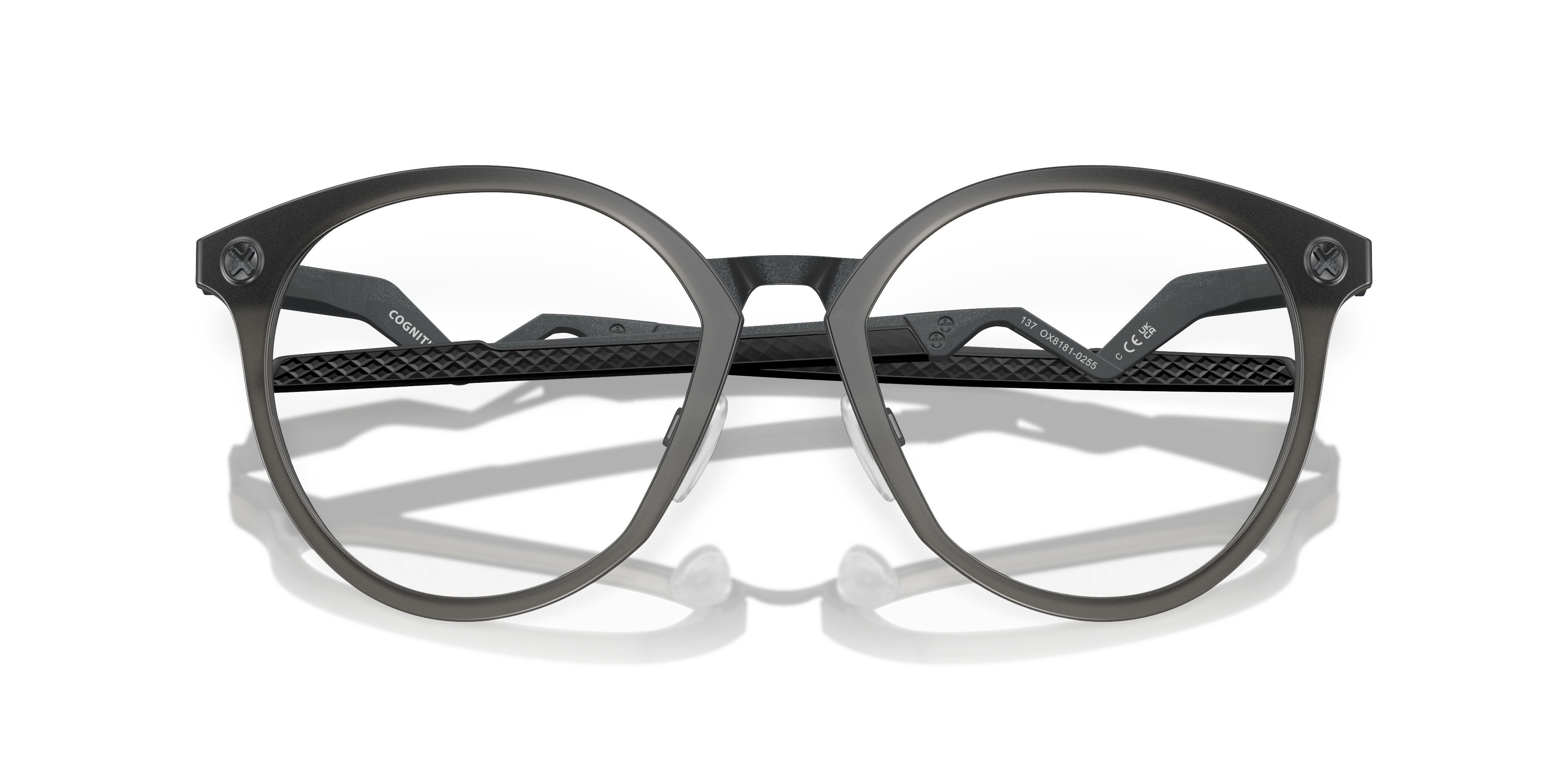 Oakley 0OX8181 Glasses in Silver/Gunmetal/Grey | Target Optical