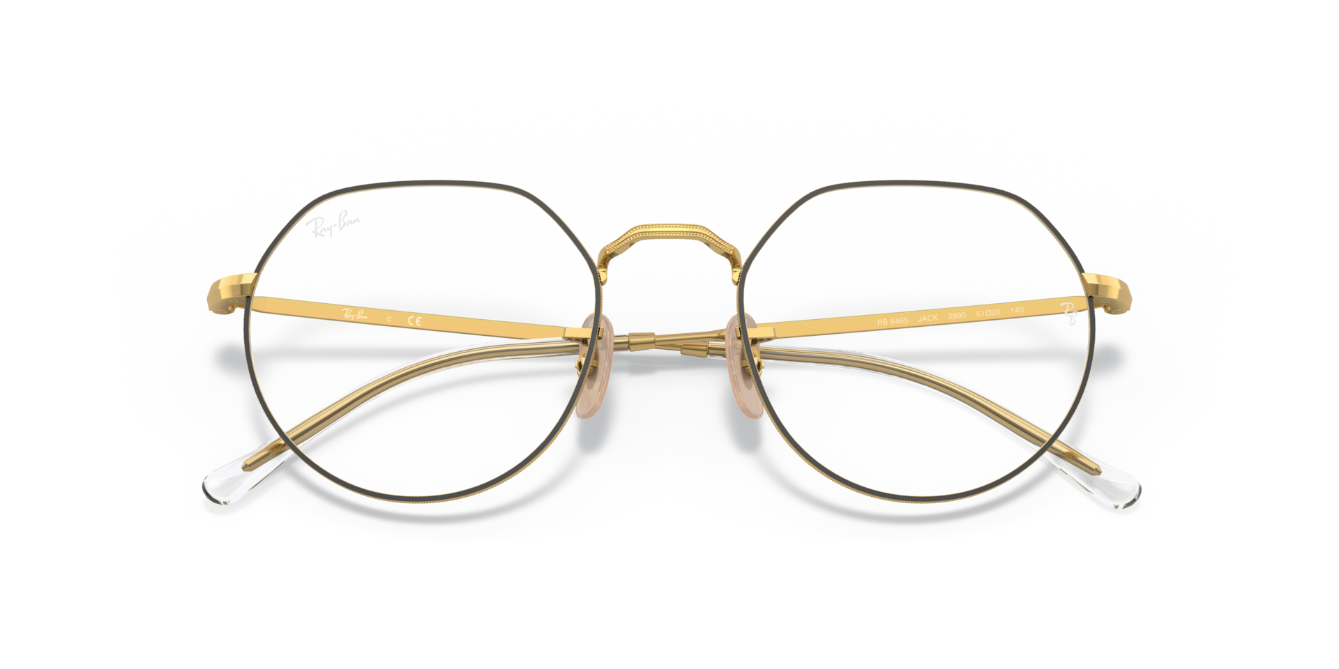 Ray-Ban 0RX6465 Glasses in Gold | Target Optical
