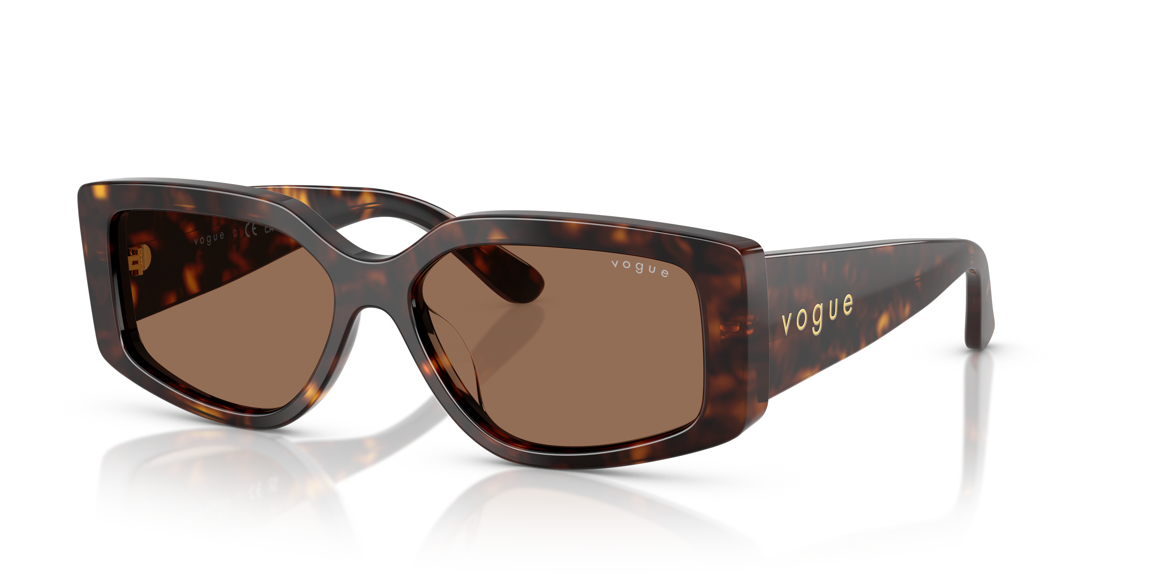 Vogue Eyewear 0VO5642SU Sunglasses in Tortoise | Target Optical