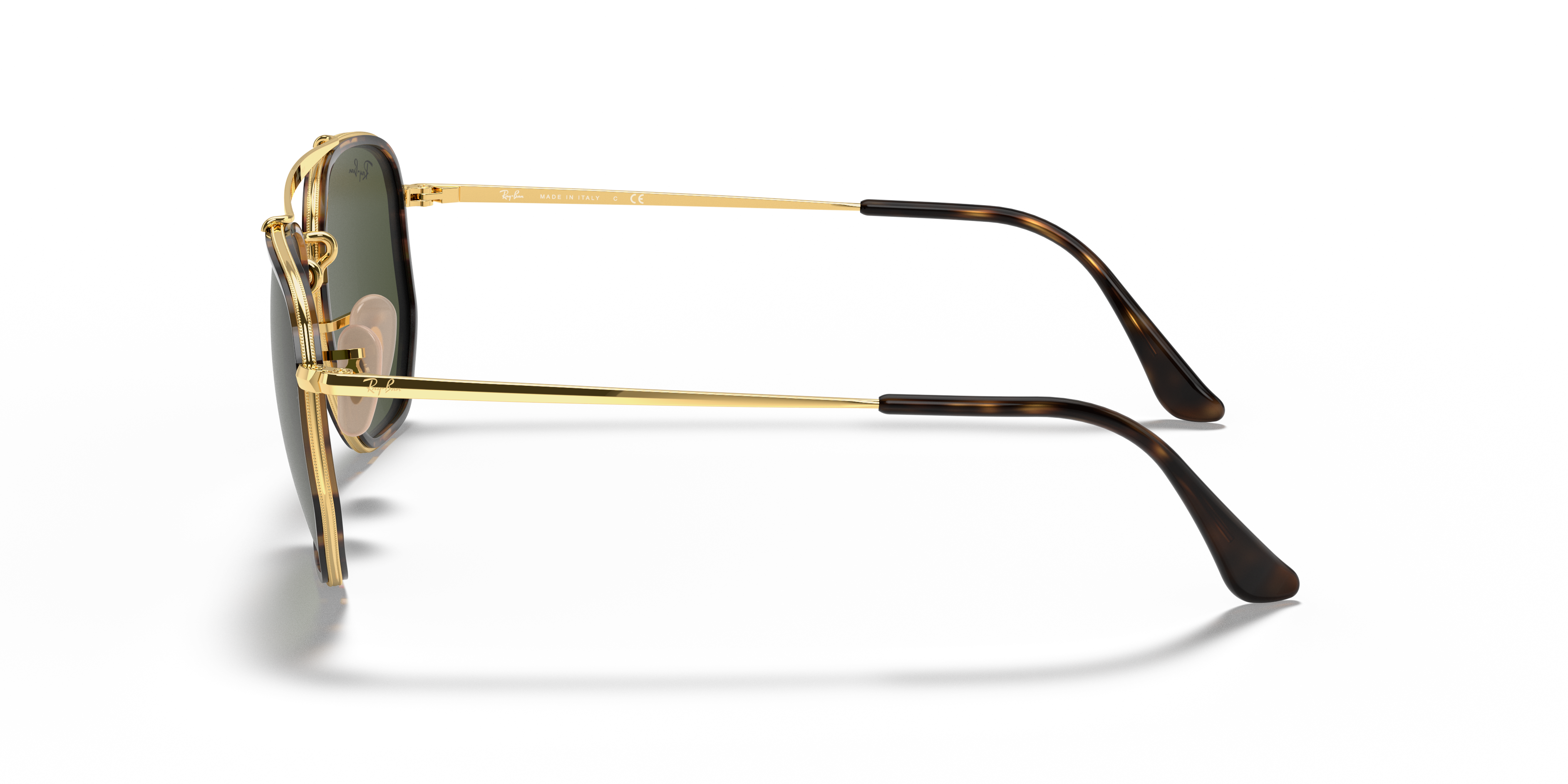 Ray-Ban 0RB3648M Sunglasses in Gold | Target Optical