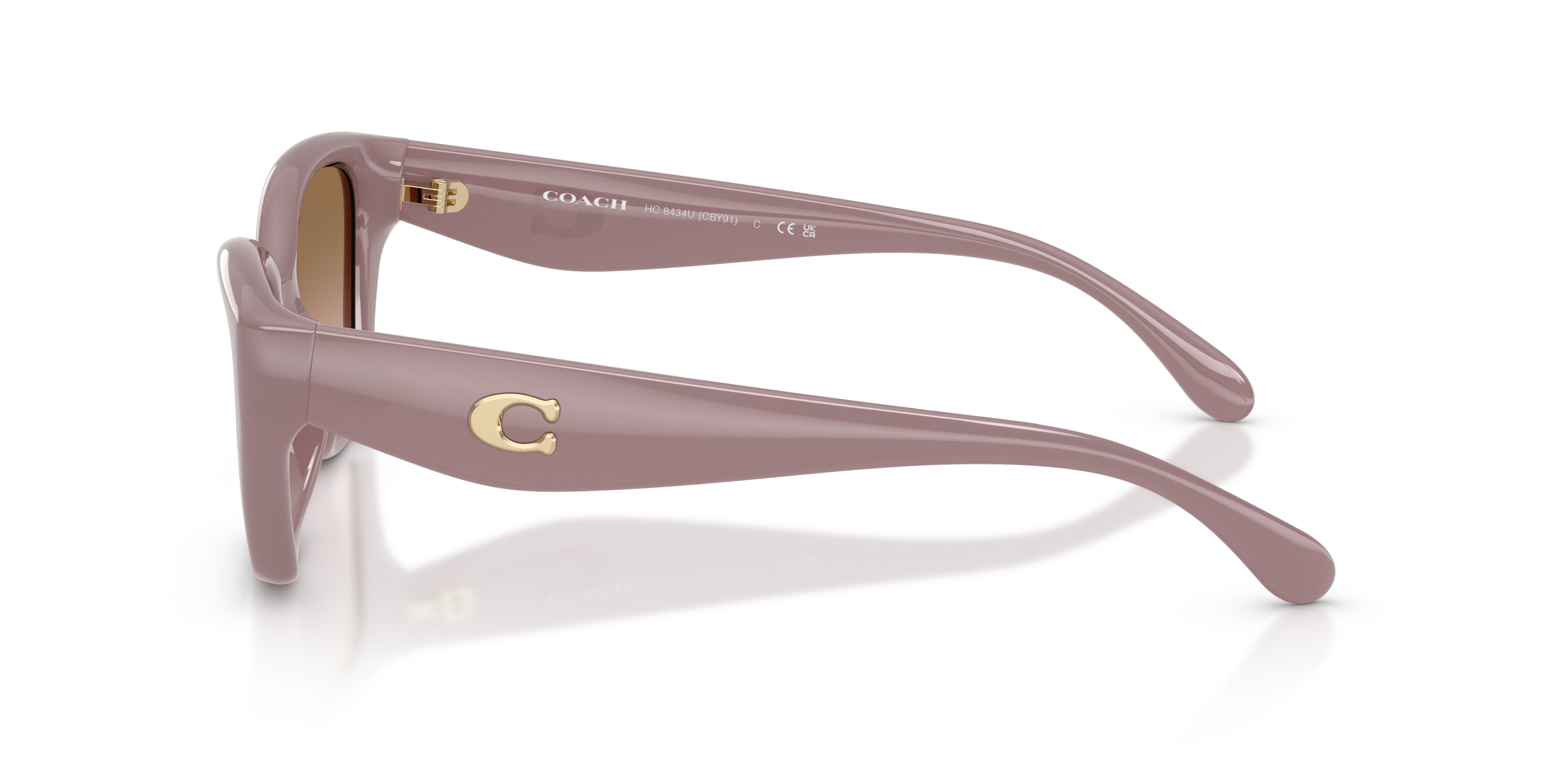eye care purple coach sunglasses