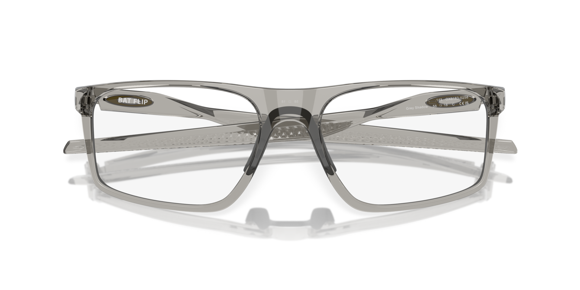 Oakley 0OX8183 Glasses in Silver/Gunmetal/Grey | Target Optical