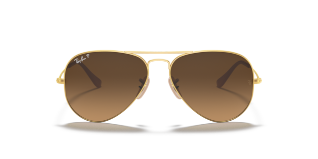 Ray-Ban Aviator サングラス ゴールド Ray-Ban Ray-Ban Sunglasses in Gold | Target Optical