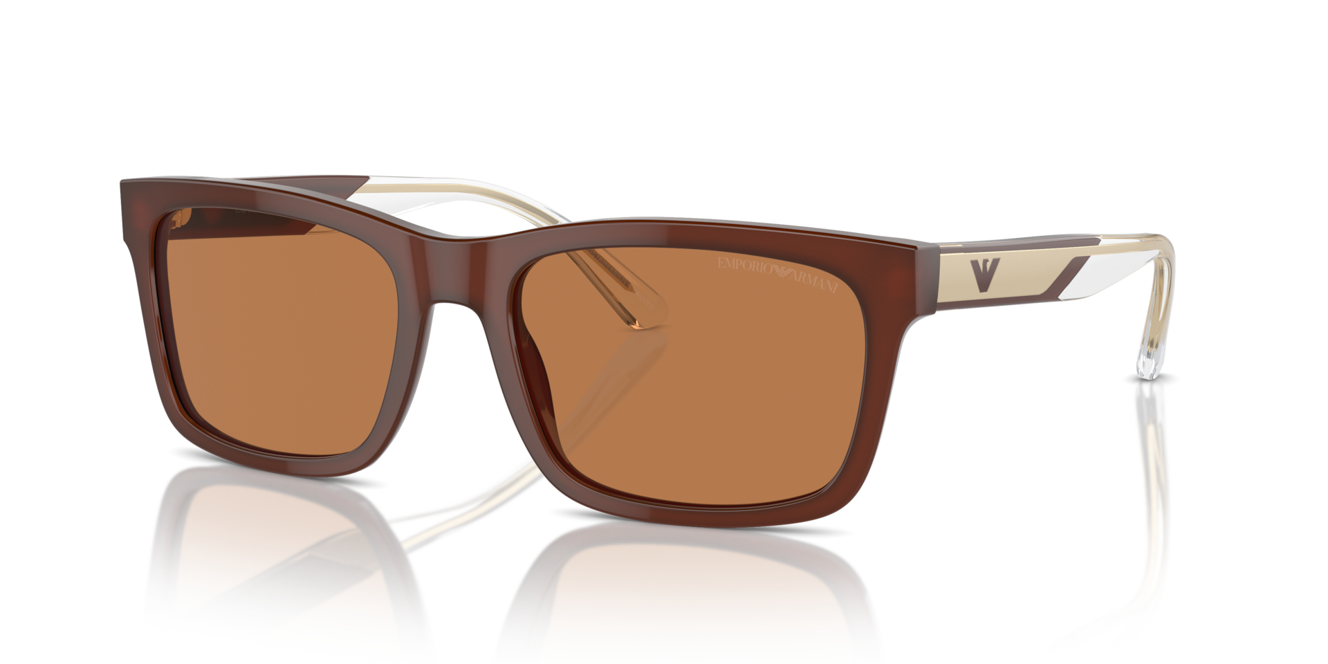 Emporio Armani Emporio Armani Sunglasses in Brown | Target Optical