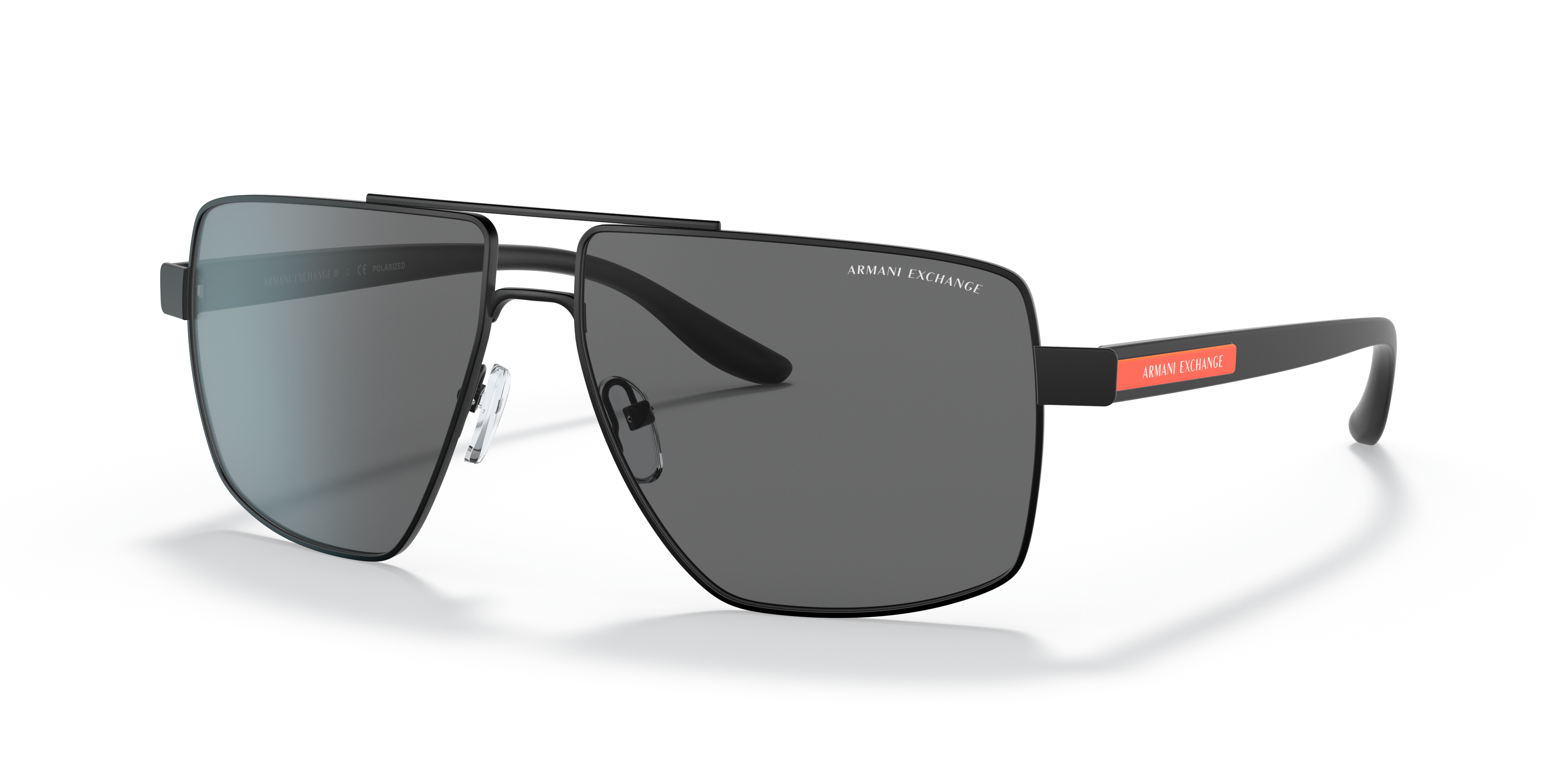 Armani Exchange 0AX2037S Sunglasses in Black | Target Optical