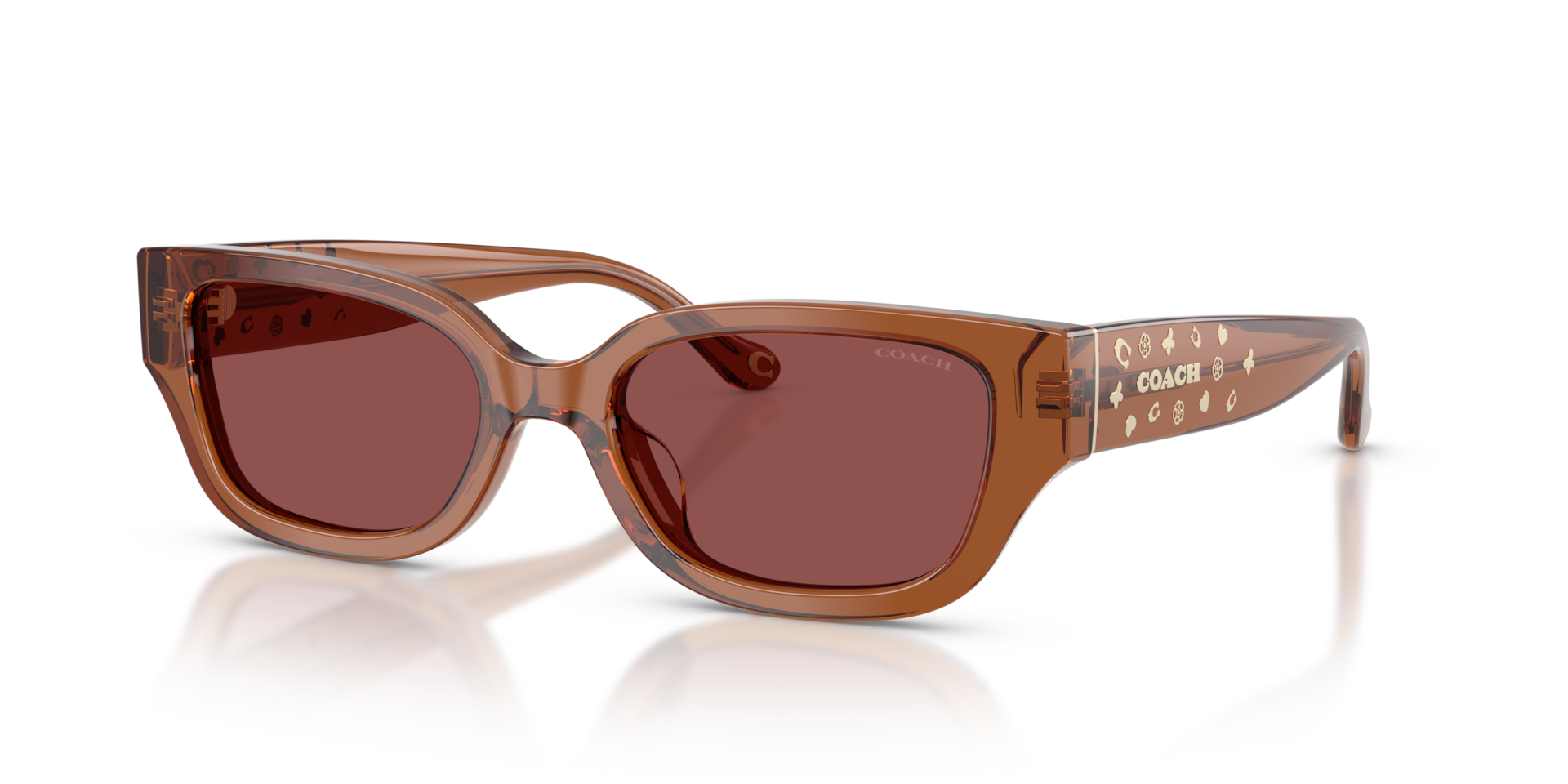 Gently Loved Prescription Sunglasses by Coach Coach 0HC8435U Sunglasses in Black | Target Optical main image 2