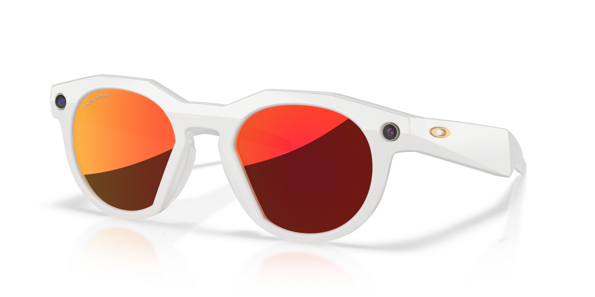 Oakley Oakley Meta HSTN Glasses in Silver/Gunmetal/Grey | Target 