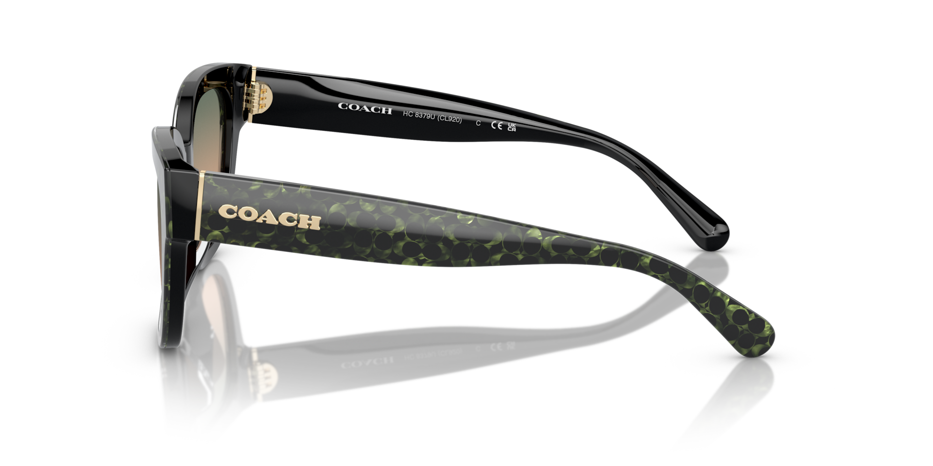 Coach Coach Sunglasses in Green | Target Optical display picture 3