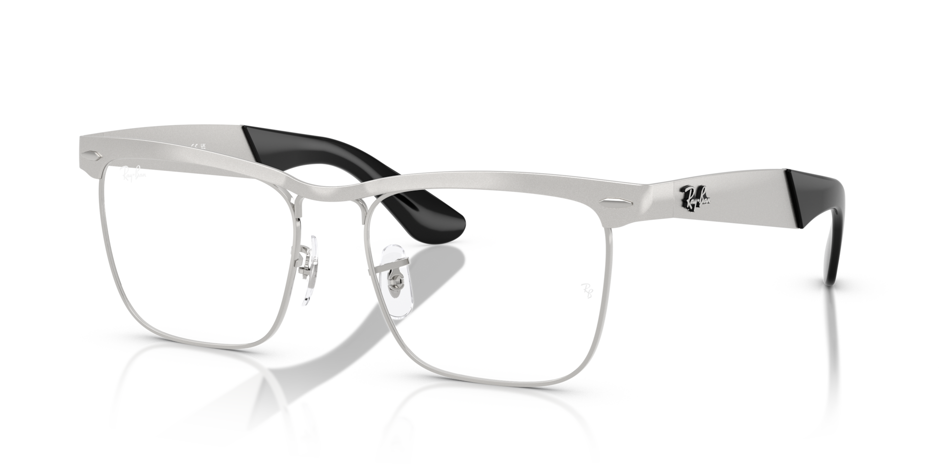 【定価27390円】レイバン シルバーフレーム サングラス メガネRB3875V Ray-Ban 0RX3875V Glasses in Silver | Target Optical