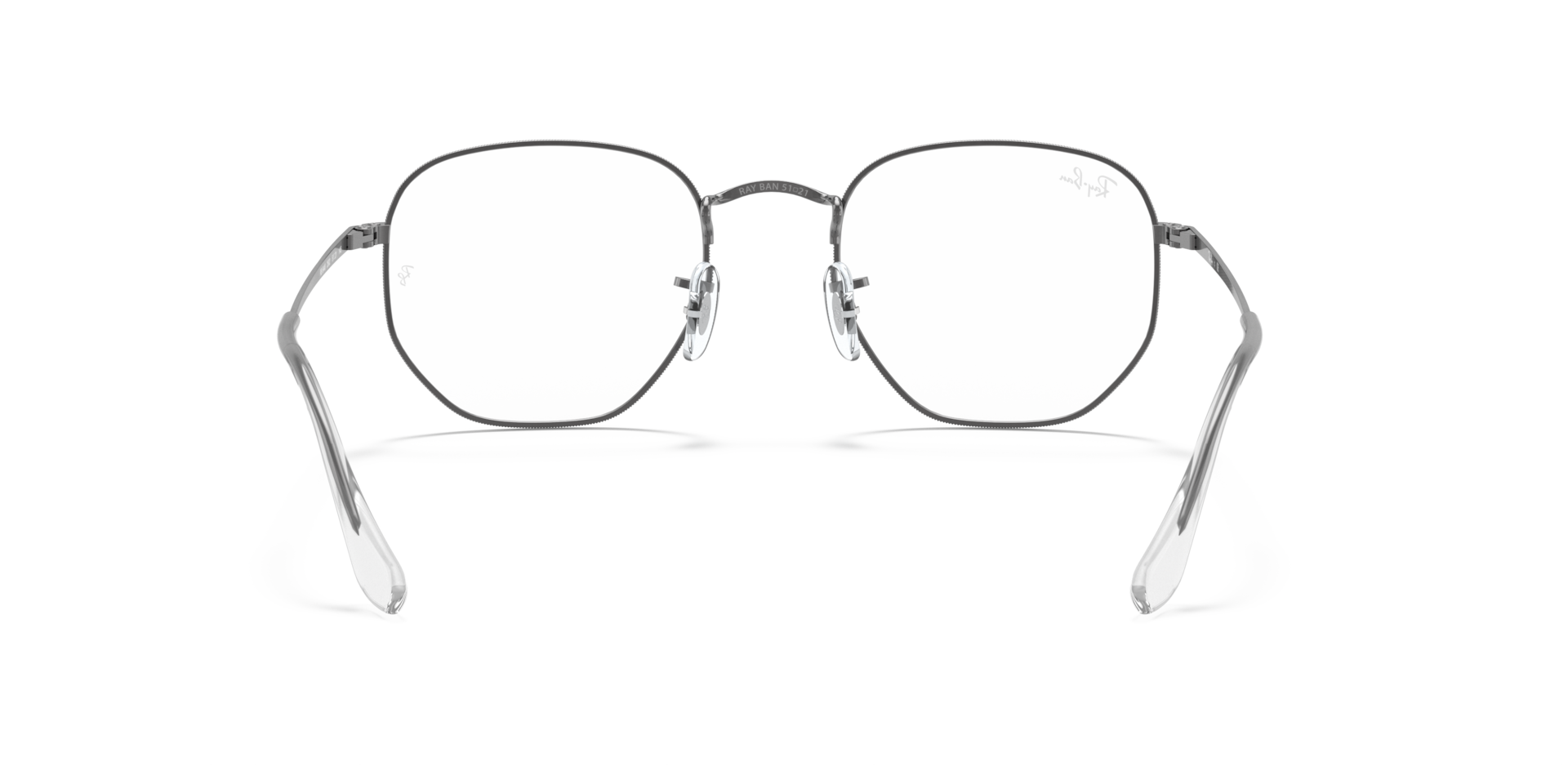 Ray-Ban 0RX6448 Glasses in Silver/Gunmetal/Grey | Target Optical