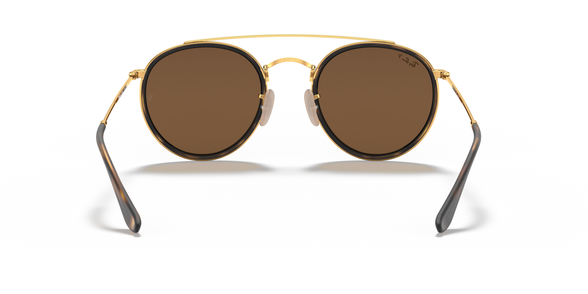 Ray-Ban RB3647N polarized Ray-Ban RB3647N ROUND DOUBLE BRIDGE Round Shaped Sunglasses  main image 3