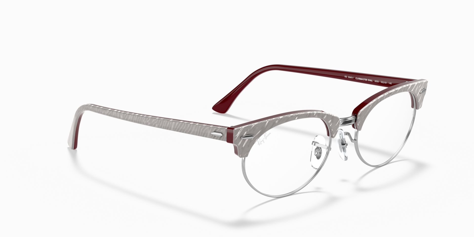 Ray-Ban 0RX3946V Glasses in Silver/Gunmetal/Grey | Target Optical