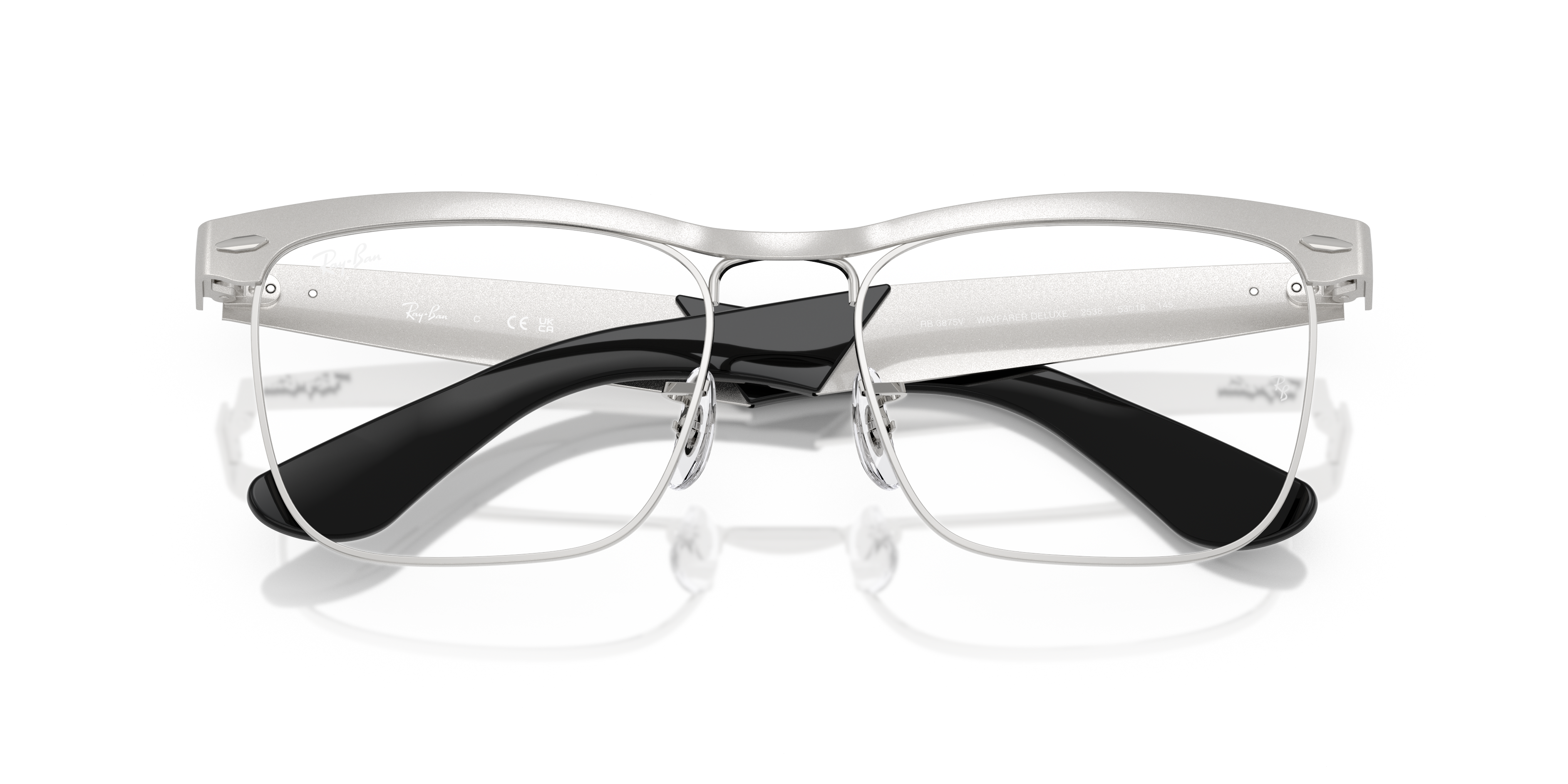 Ray-Ban 0RX3875V Glasses in Silver | Target Optical