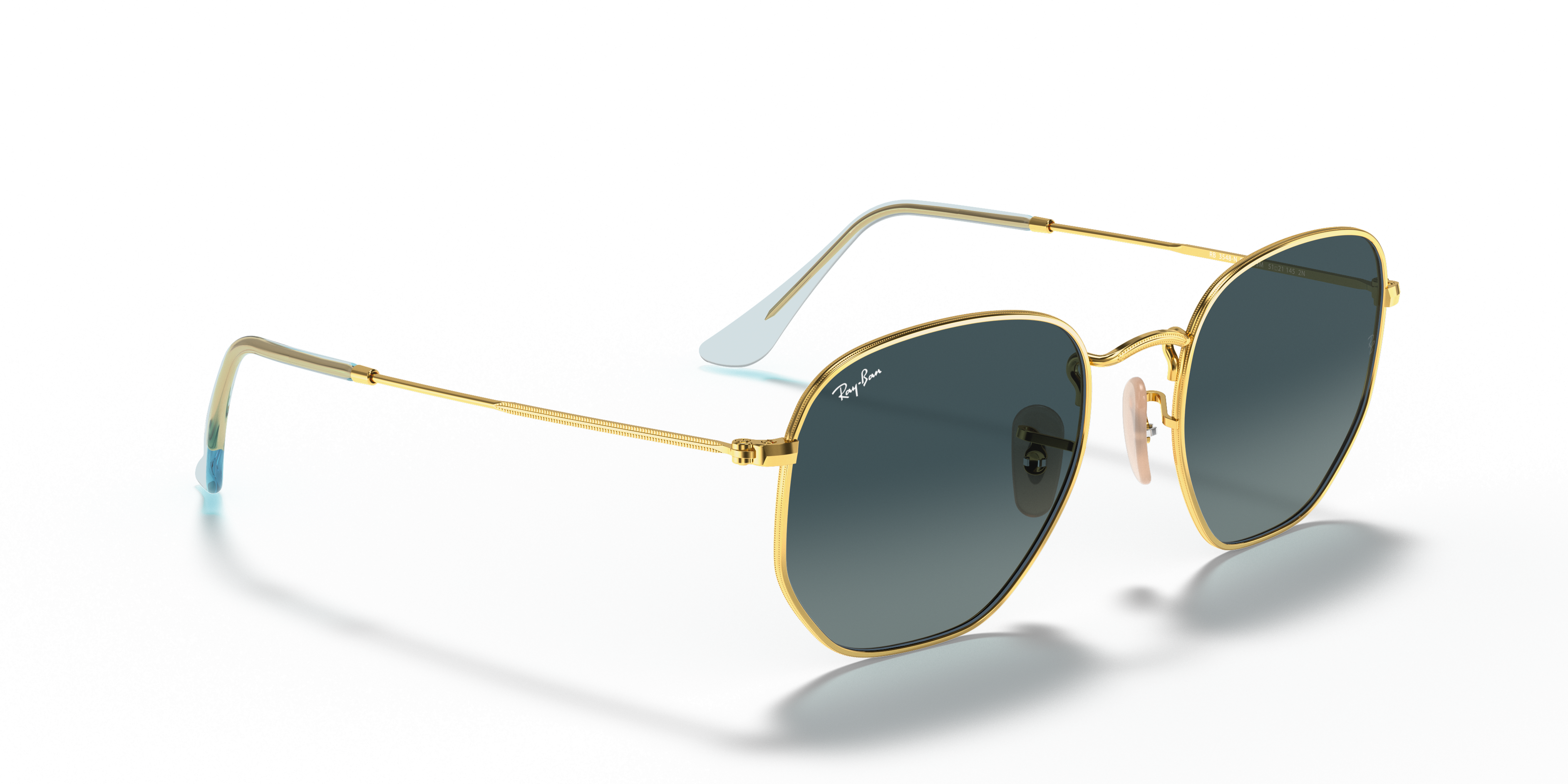 Ray-Ban 0RB3548N Sunglasses in Gold | Target Optical