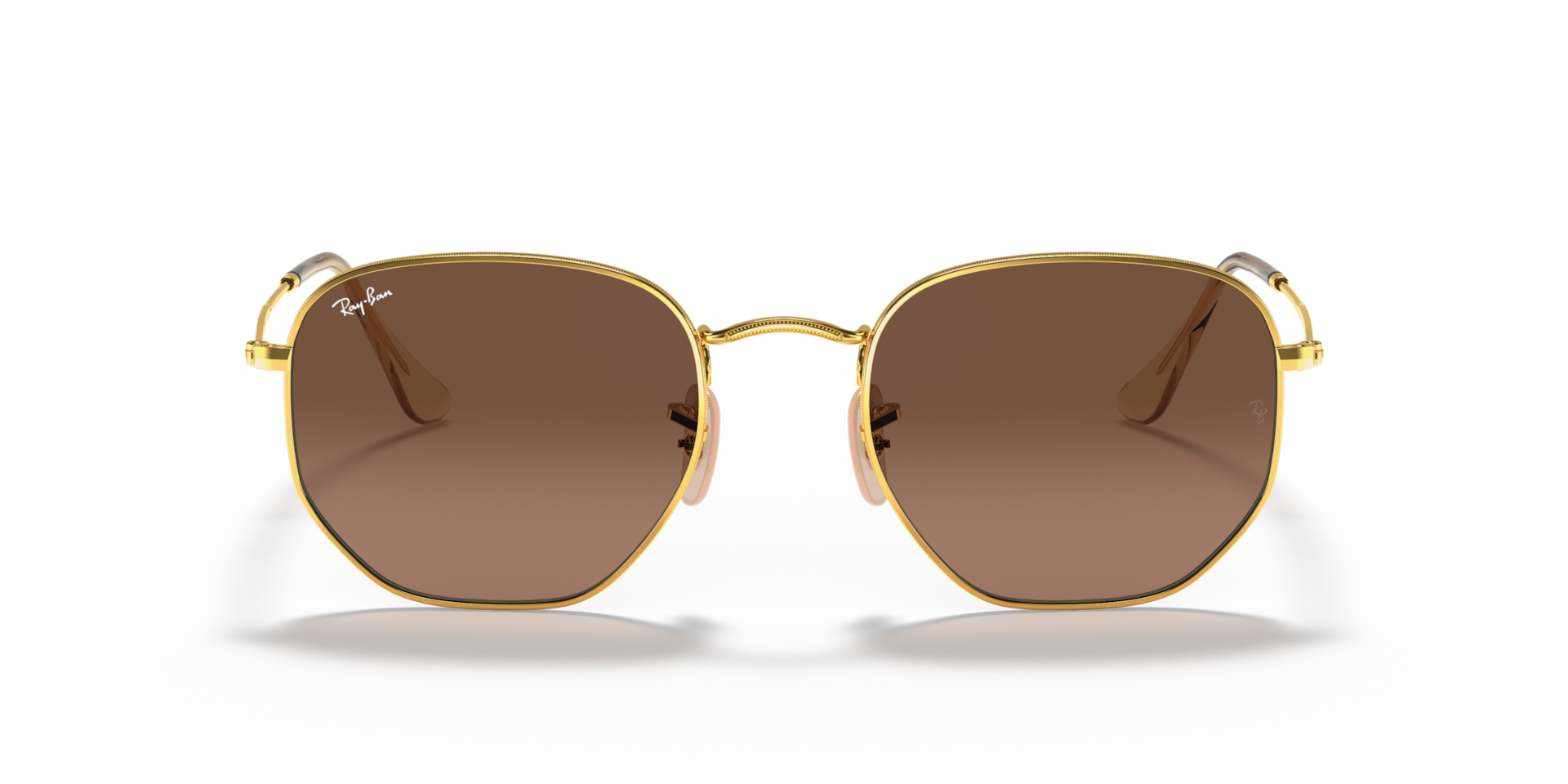 Ray-Ban ブラウンレンズ ゴールド金具 偏光レンズサングラス RB3435 0RB3548N__912443__STD__shad__f