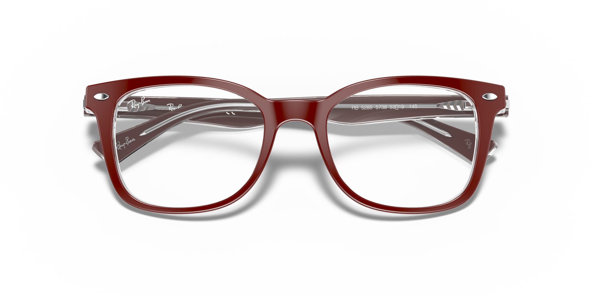Ray-Ban 0RX5285 Glasses in Red/Burgundy | Target Optical display picture 1