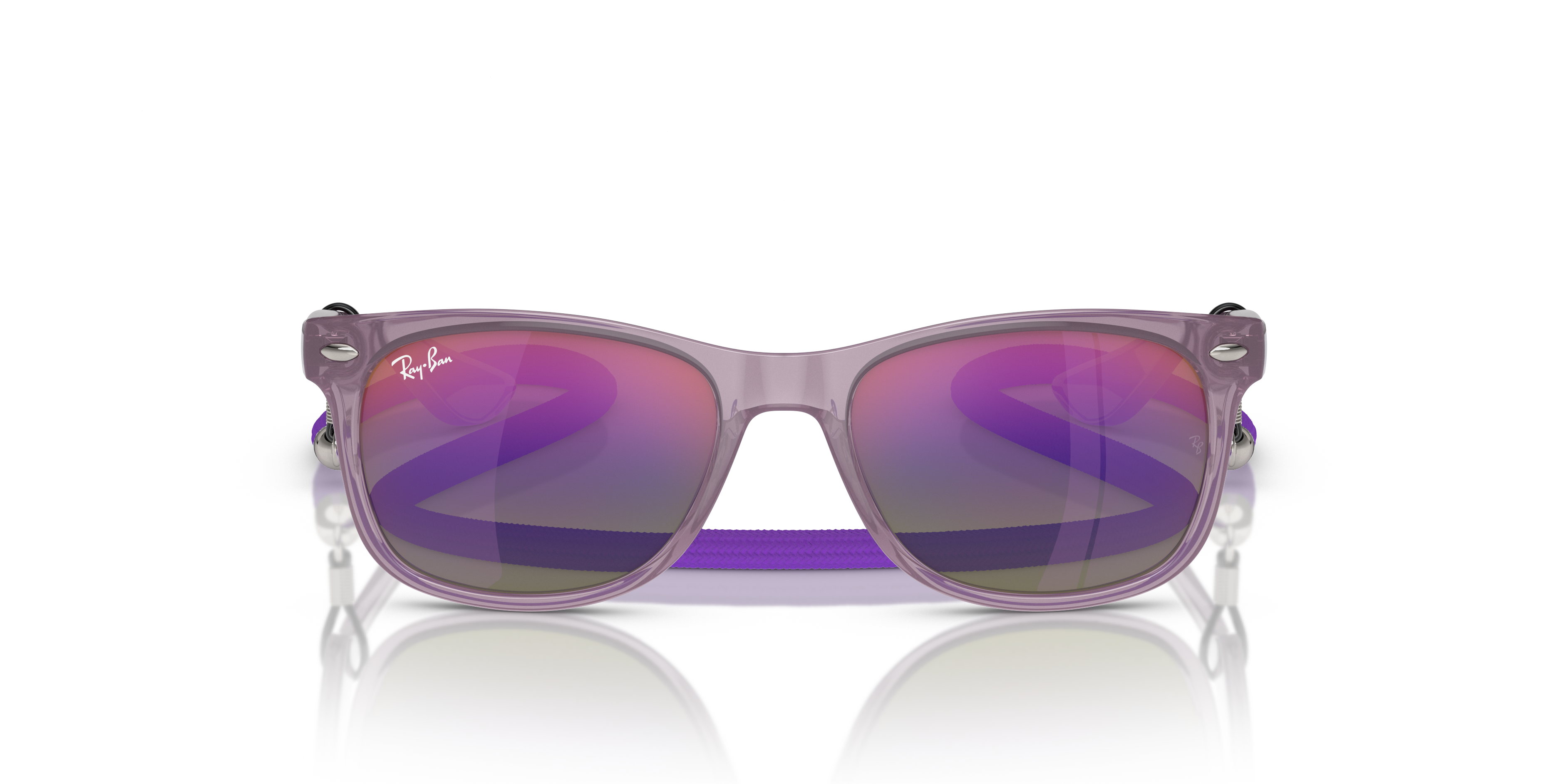 Ray-Ban バーガンディ サングラス 0RJ9052S__7147B1__P21__shad__f