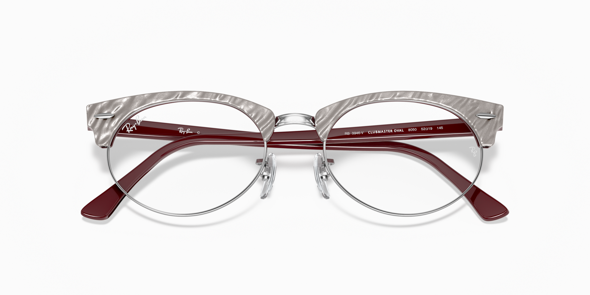 Ray-Ban 0RX3946V Glasses in Silver/Gunmetal/Grey | Target Optical