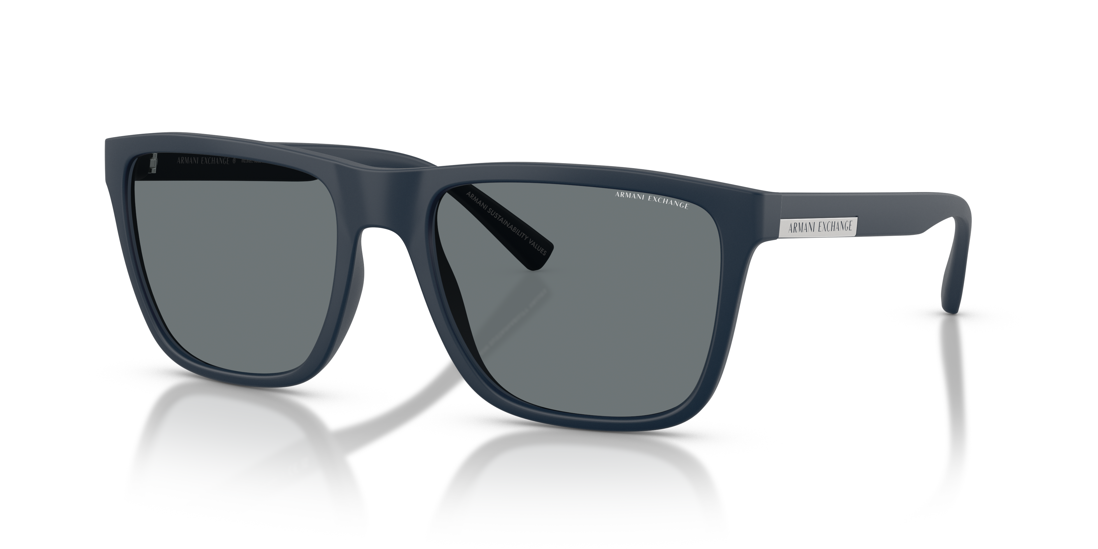 Armani Exchange 0AX4080S Sunglasses in Blue | Target Optical