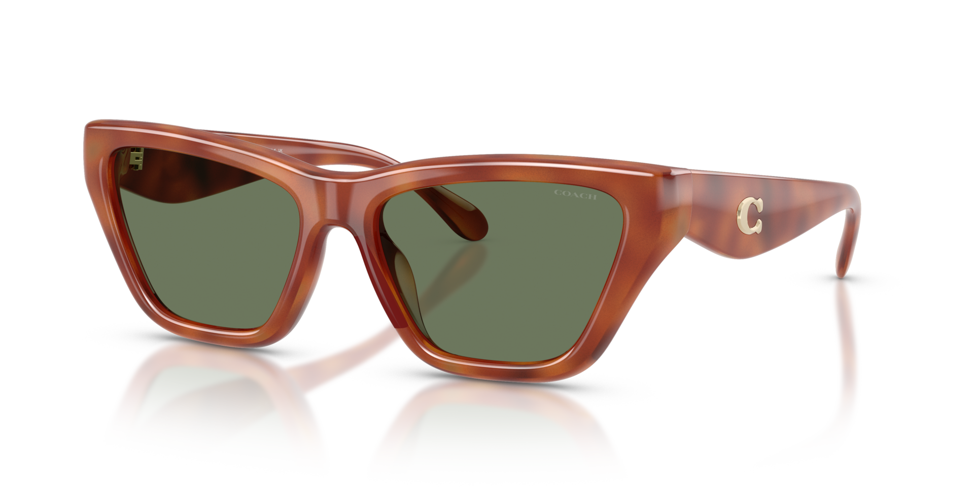 Coach Coach Sunglasses in Tortoise | Target Optical display picture 2