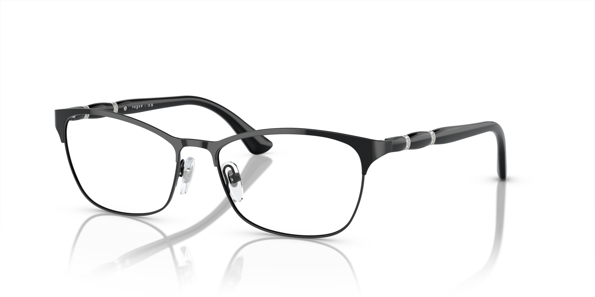 Vogue Eyewear 0VO3987B Glasses in Black | Target Optical