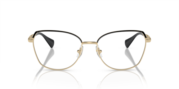 ラグジュアリーローゼ、リュクスサンフラワー、オートクチュールミラー Ralph by Ralph Lauren 0RA6058 Glasses in Gold | Target Optical